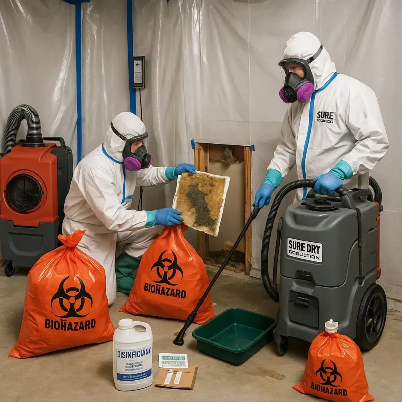 Contaminated Water Handling Protocols process in Coco, PR